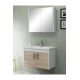 Mayer Ece Banyo Dolabı - Sonomo Meşe / Beyaz (80 cm)